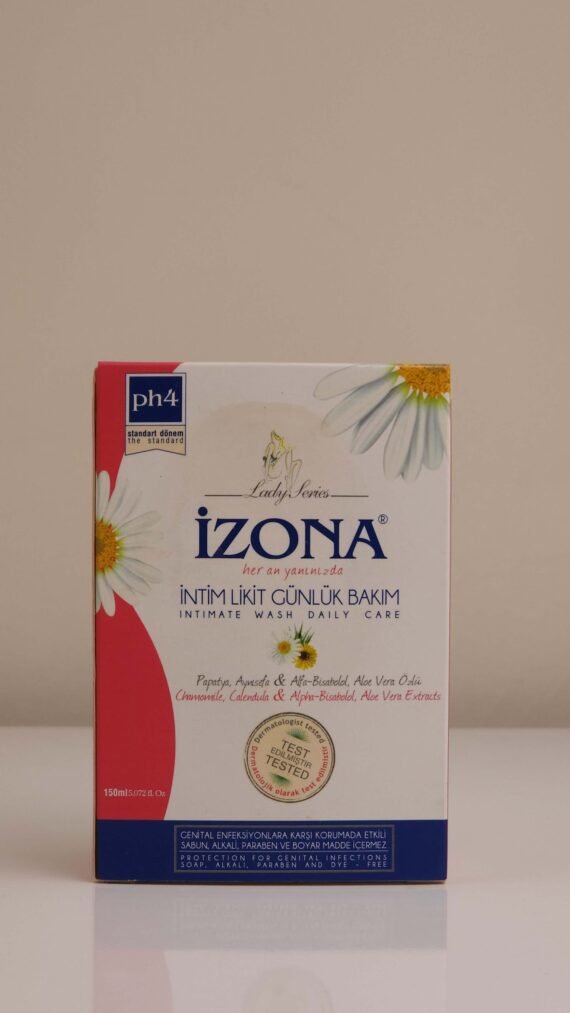 IZONA INTIMATE WASH DAILY CARE – Free PROTECTION FOR GENITAL INFECTIONS - Red Box