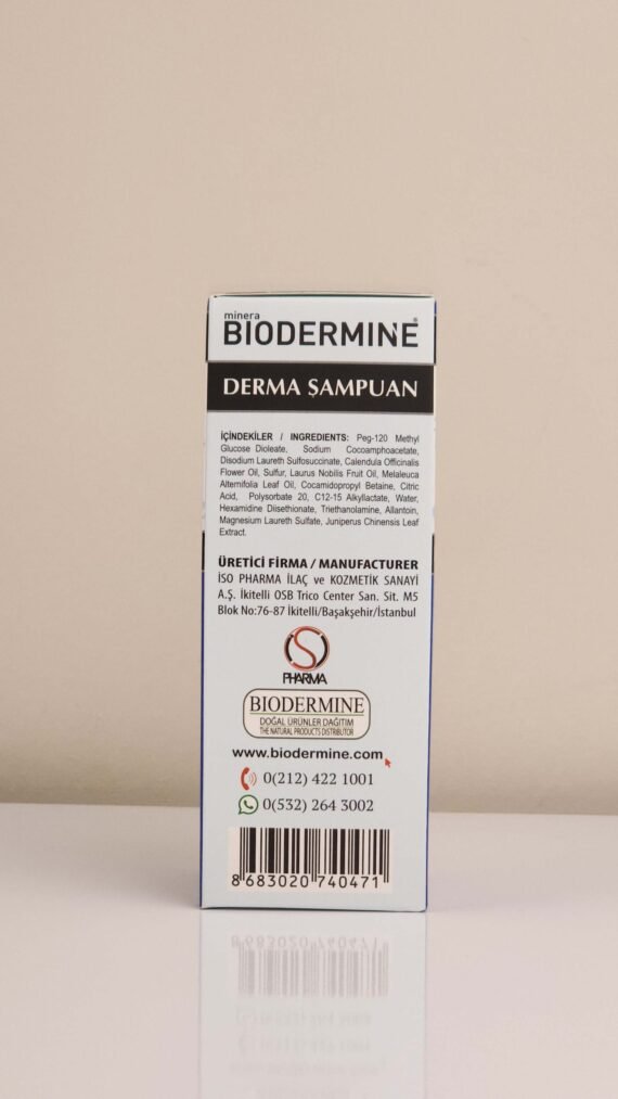 MINERA BIODERMINE DERMA SHAMPOO Tea Tree - Calendula - Lavender - Juniper Tar - Image 3