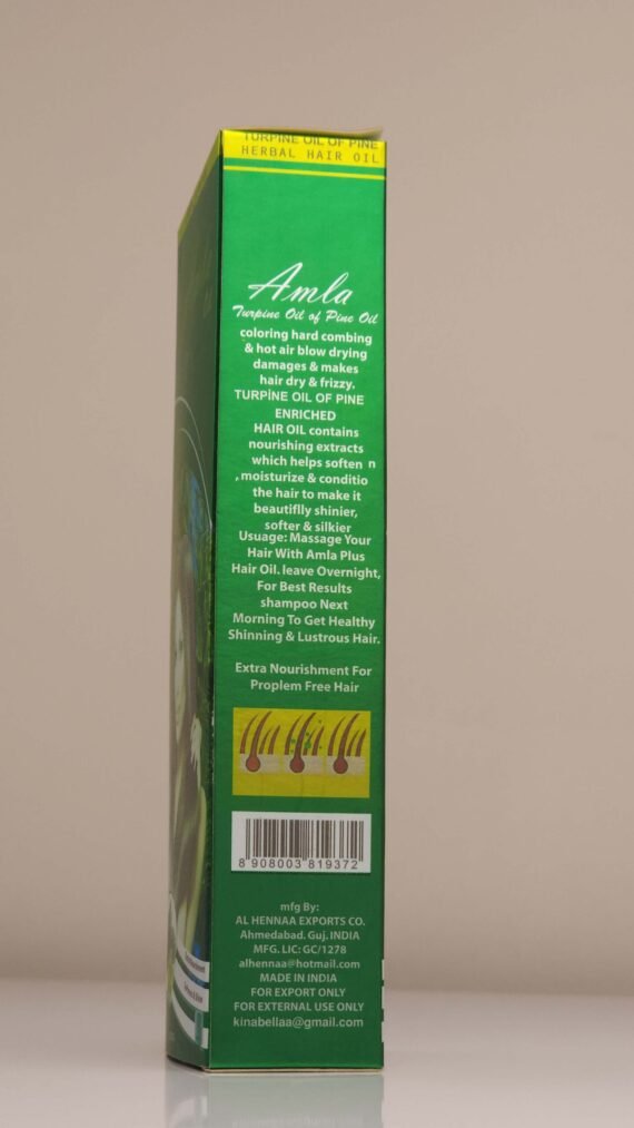 AMLA TURNIPE OIL OF PINE OIL Herbal Hair Oil - Image 2