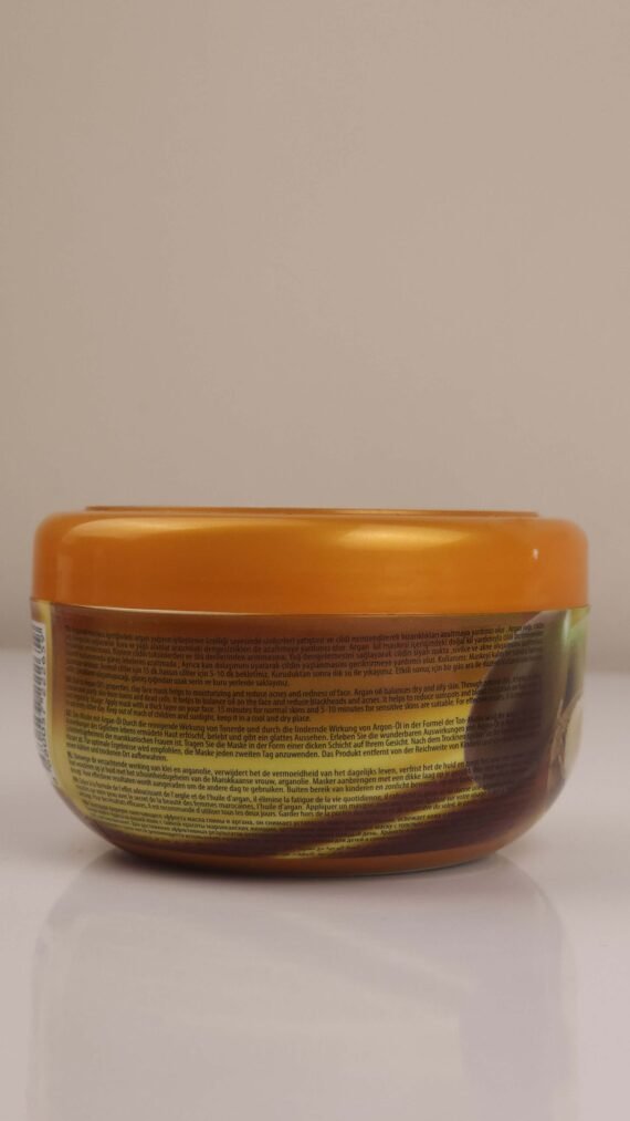 BLACK & RED COLLECTION CLAY FACE MASK ARGAN OIL - Image 3