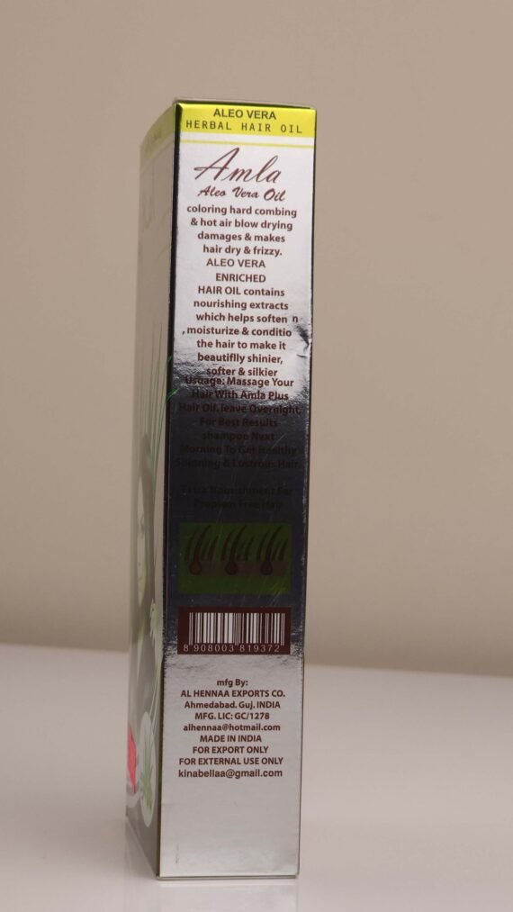 AMLA ALEO VERA ALOE VERA OIL 200 ML - Image 2