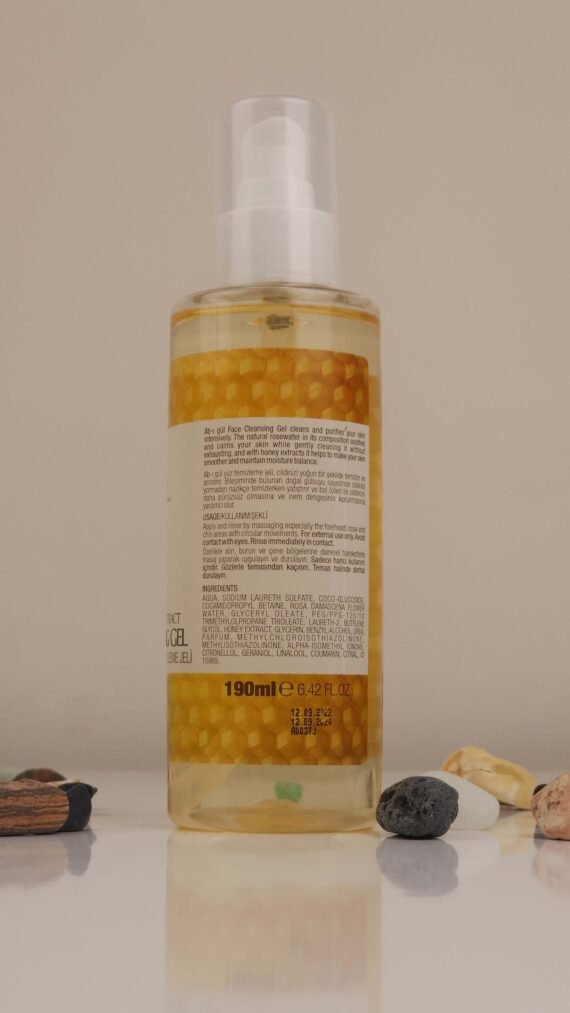 AB-I ROSE ROSEWATER & HONEY EXTRACT FACE CLEANSING GEL - Image 2