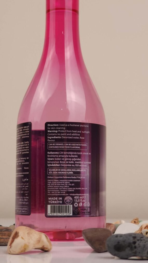 ILGAZ ROSE WATER 400 ml - Image 2