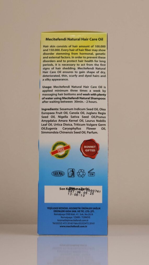 MECITEFENDI NATURAL HAIR CARE OIL PRESERVATIVE-FREE PARABE - Image 2