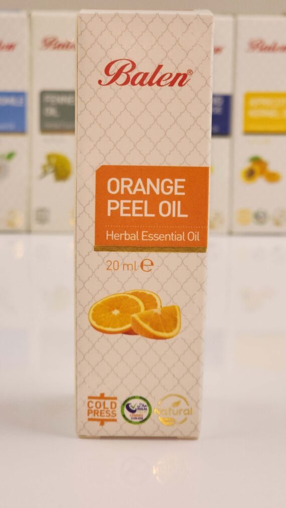 BALEN ORANGE PEEL OIL Mental Clarity Aromatherapy  Uplifting Aroma reduce feelings of stress and anxiety