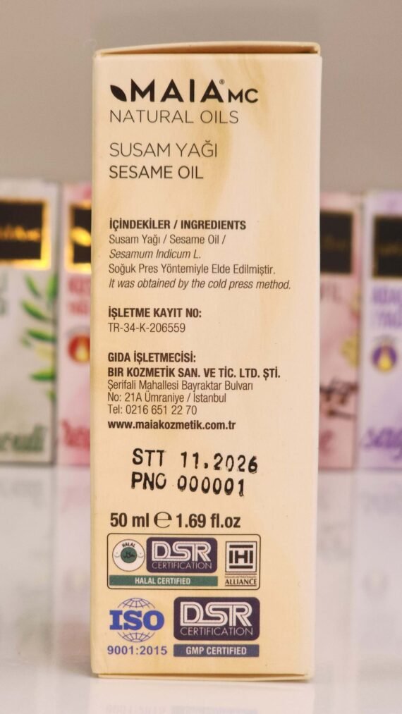 MAIAMC SESAME OIL Golden Essence The Elixir of Sesamum The Secret Seed - Image 2