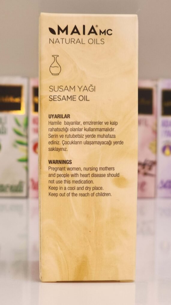 MAIAMC SESAME OIL Golden Essence The Elixir of Sesamum The Secret Seed - Image 3