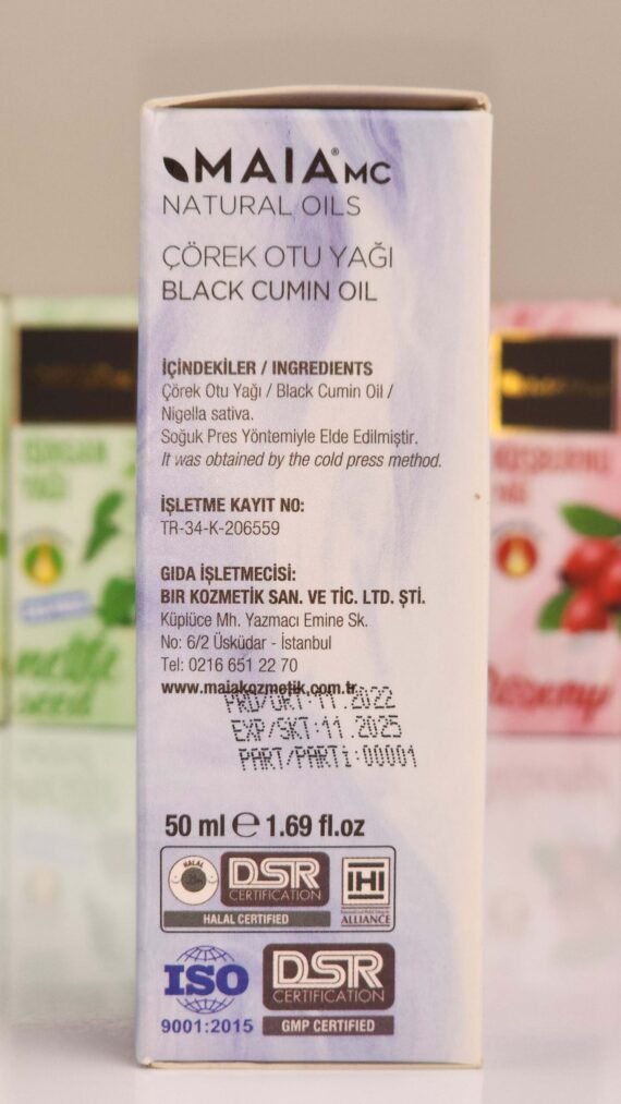 MAIAMC BLACK SEED OIL Nigella's Elixir Black Gold The Hidden Gem - Image 3