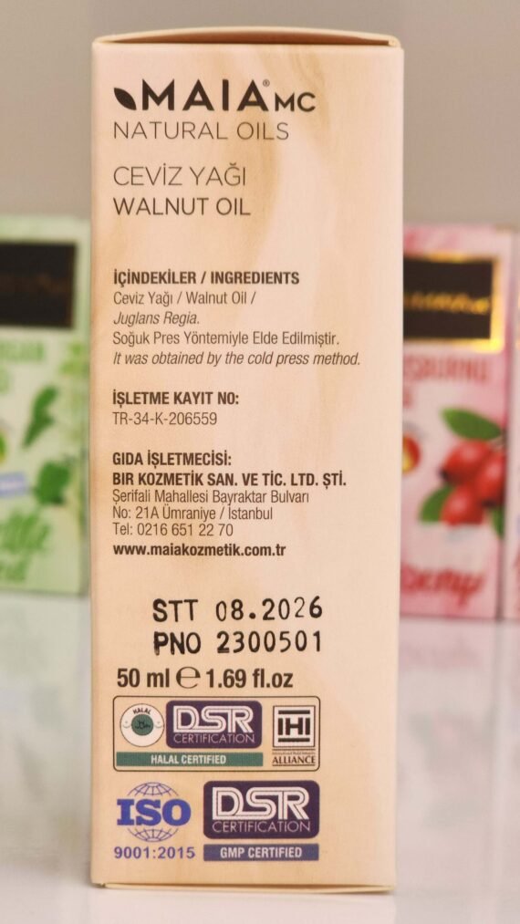 MAIAMC WALNUT OIL Nature's Elixir Soothing Sensations Energizing Essence Mindful Meditations - Image 3
