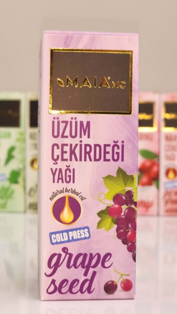 MAIAMC GRAPE SEED OIL Aromatherapeutic Massage Stress Reduction Mood Upliftment
