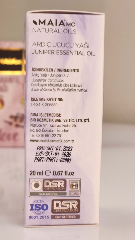 MAIAMC JUNIPER OIL ESSENTIAL Detoxification Respiratory Support Joint and Muscle Pain Relief - Image 3