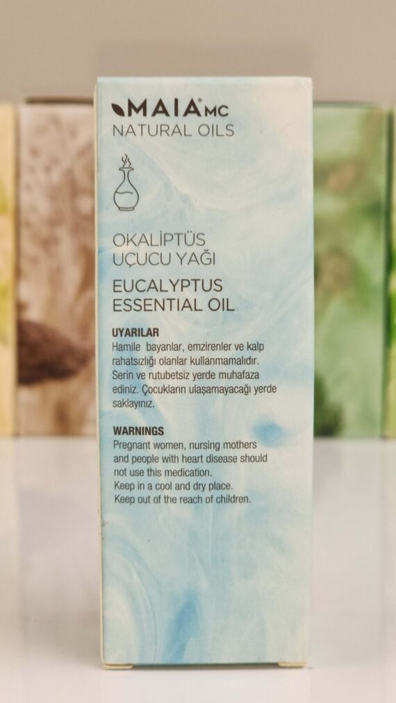 MAIAMC EUCALYPTUS OIL ESSENTIAL Relieves stuffy nose Clears respiratory complaints - Image 2