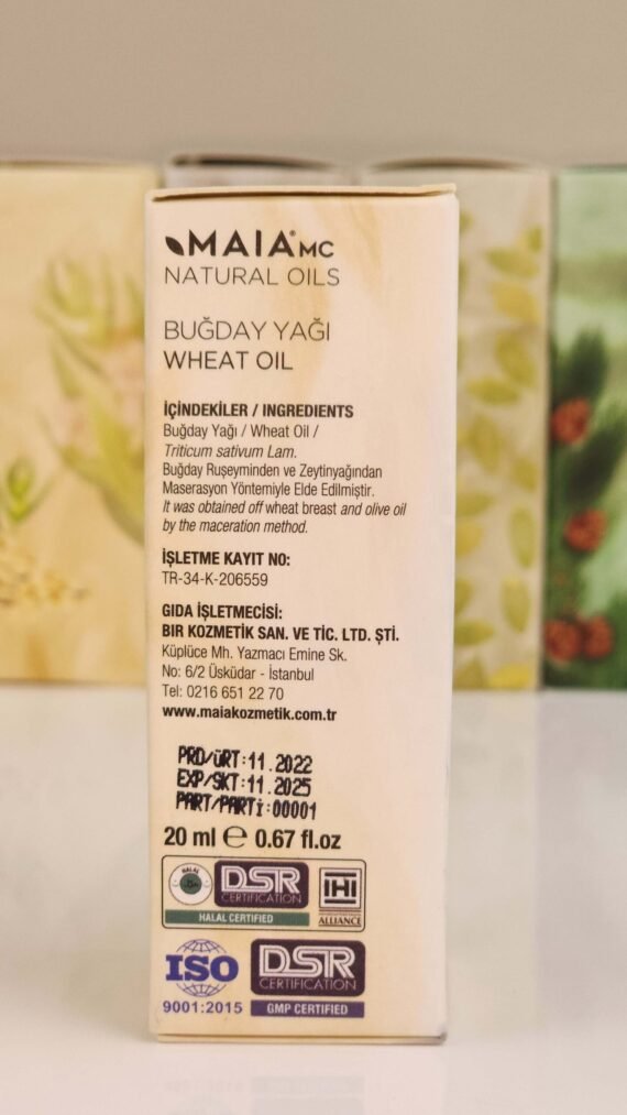 MAIAMC WHEAT OIL Anti-ageing Anti-oxidant Blood pressure management Skin Moisturising - Image 3