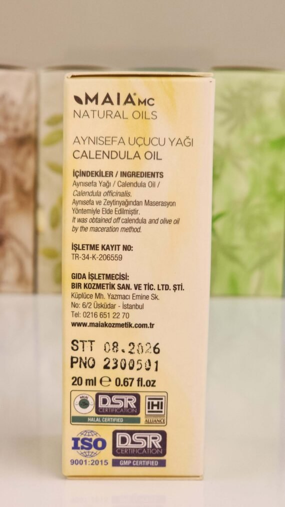 MAIANC CALENDAR OIL Anti-aging properties Increases skin firmness - Image 3