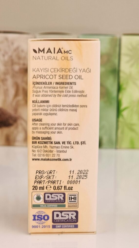 MAIAMC APRICOT SEED OIL soothe inflammation, enhance skin conditions, and relieve pain - Image 3