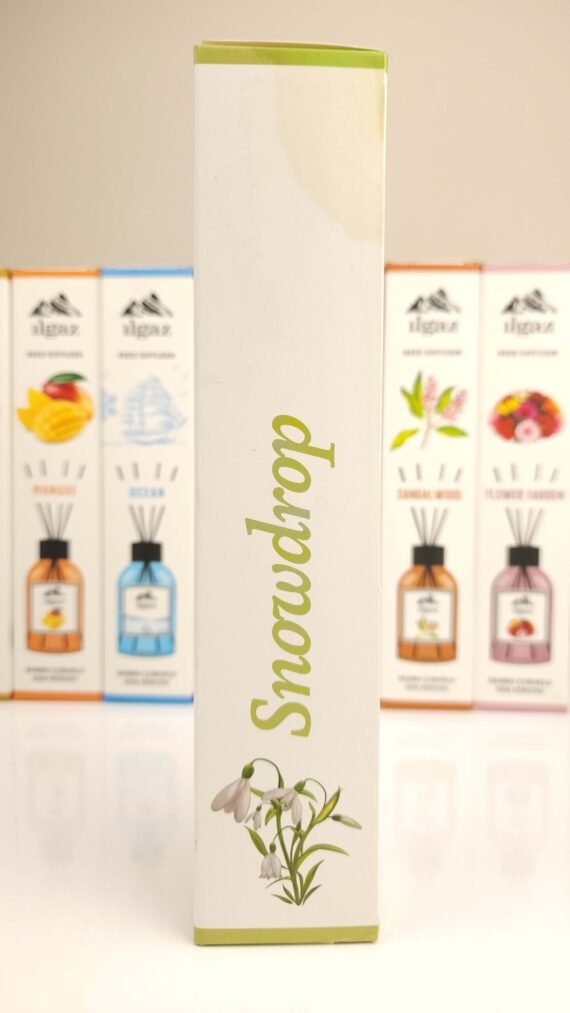 ILGAZ SNOWDROP ROOM PERFUME WITH BAMBOO STICK - Image 2