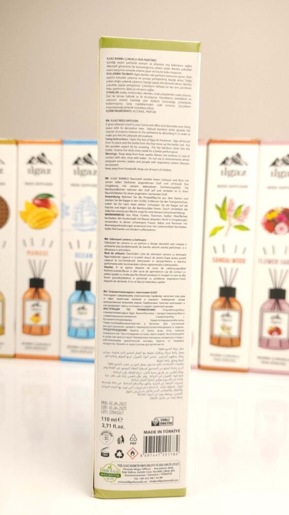 ILGAZ SNOWDROP ROOM PERFUME WITH BAMBOO STICK - Image 3
