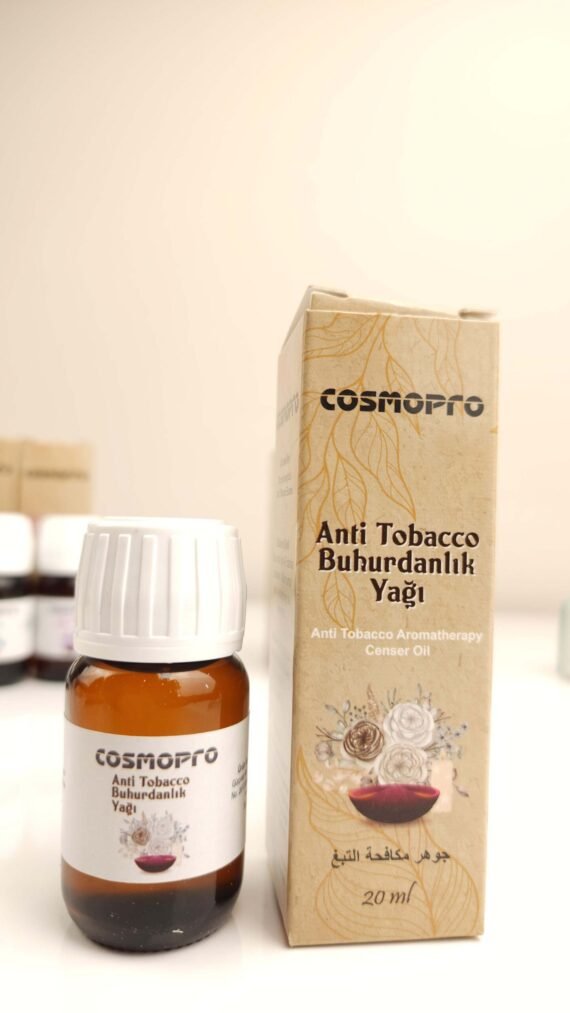 COSMOPRO ANTI TOBACCO CENSER OIL Removes bad odor and provides a fresh and clean scent