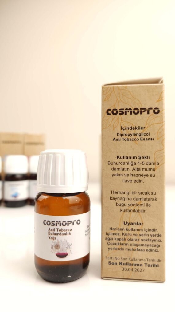 COSMOPRO ANTI TOBACCO CENSER OIL Removes bad odor and provides a fresh and clean scent - Image 2