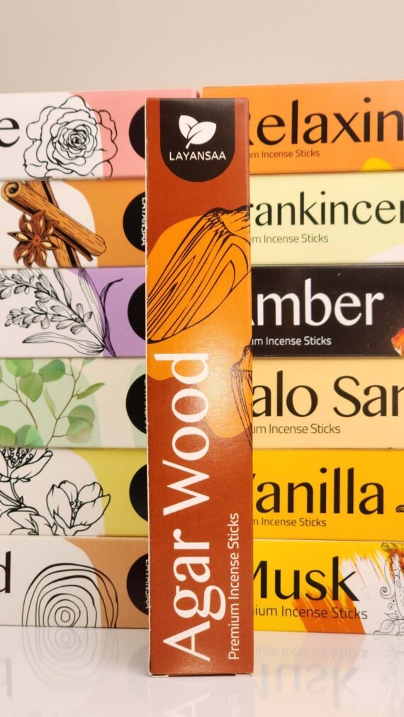 LAYANSAA AGAR WOOD INCENSE 1 PIECE
