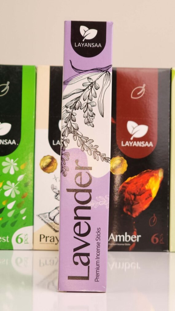 LAYANSAA LAVENDER INCENSE 1 PIECE