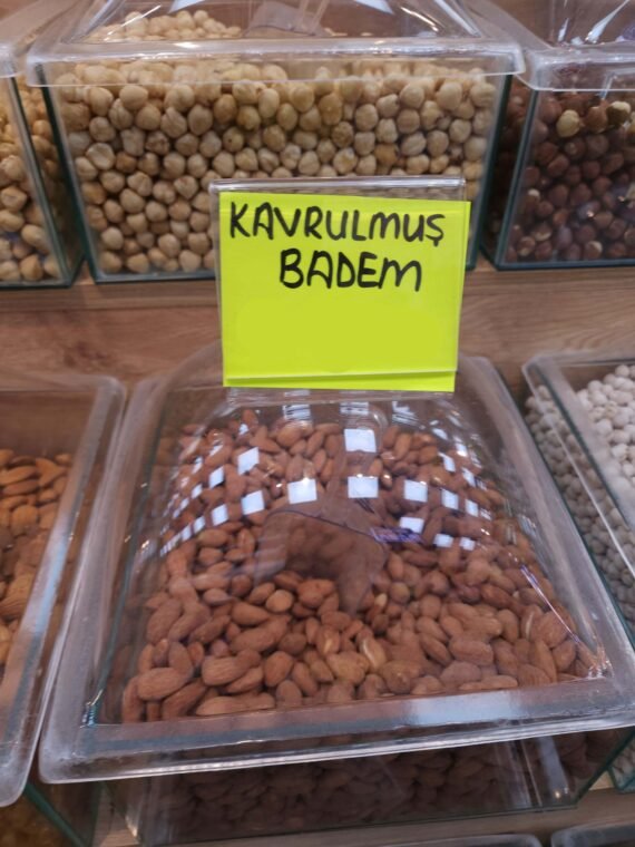 Roasted Almonds  – Organic Natural