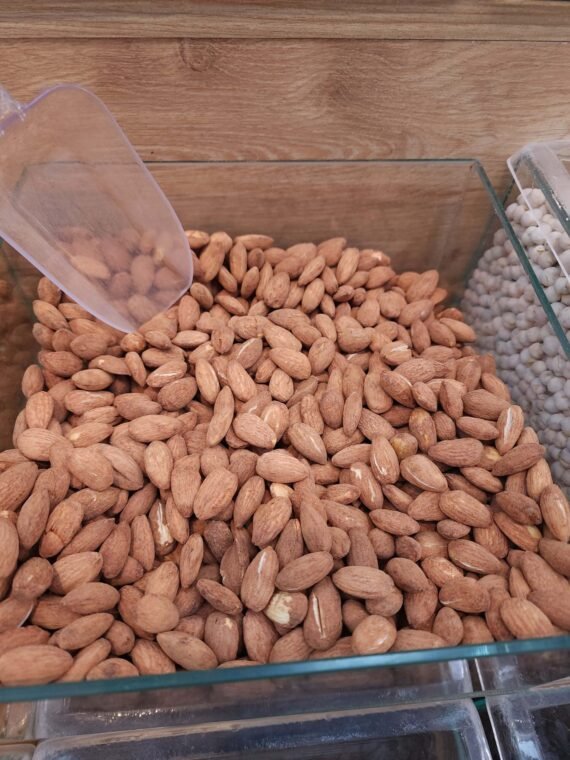 Roasted Almonds  – Organic Natural - Image 2