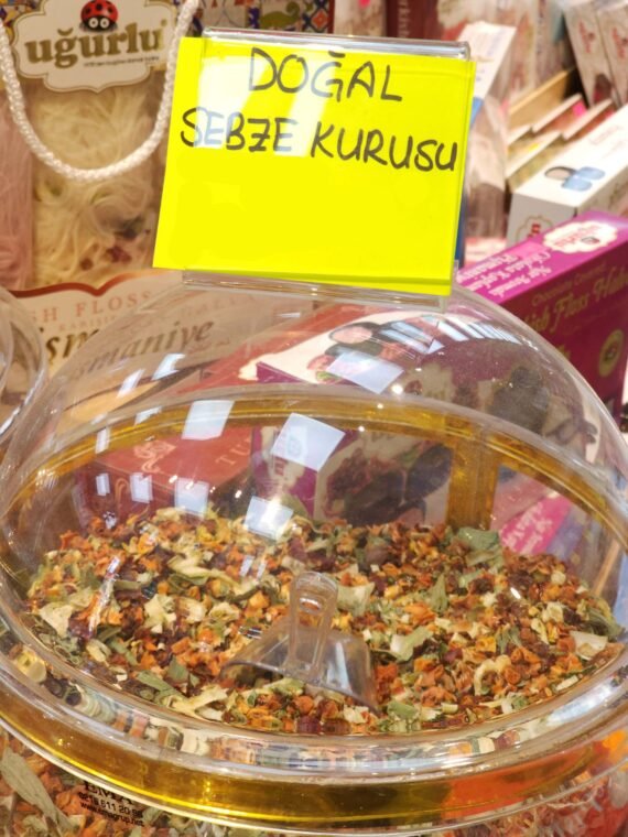 Natural Dried Vegetables Organic Vegan Food