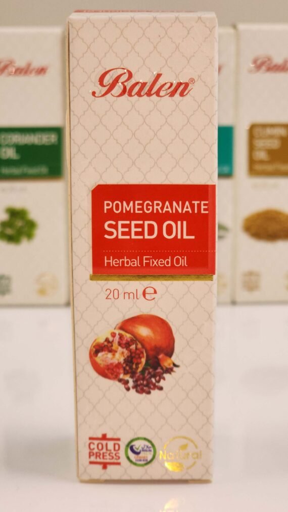 BALEN POMEGRANATE SEED OIL Antioxidant Powerhouse Soothes Irritated Skin Pure Quality Oils