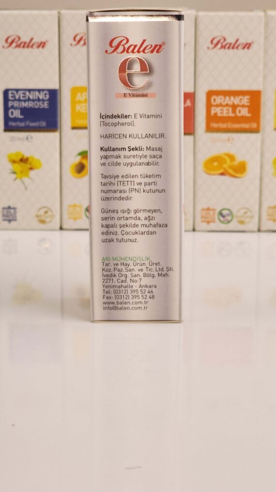 BALEN HAIR SKIN CARE OIL Alpha Tocopherol - Image 2