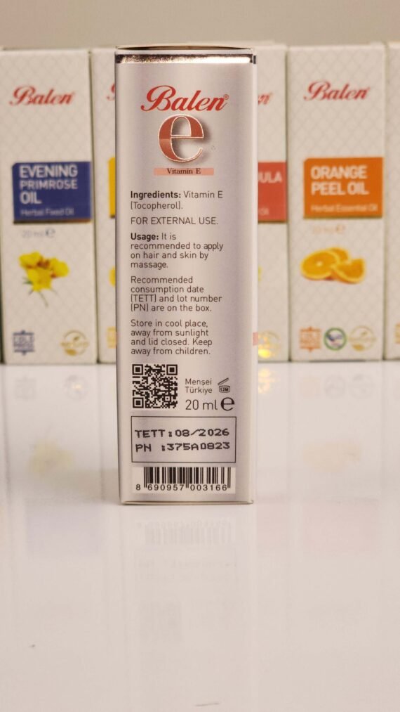 BALEN HAIR SKIN CARE OIL Alpha Tocopherol - Image 3
