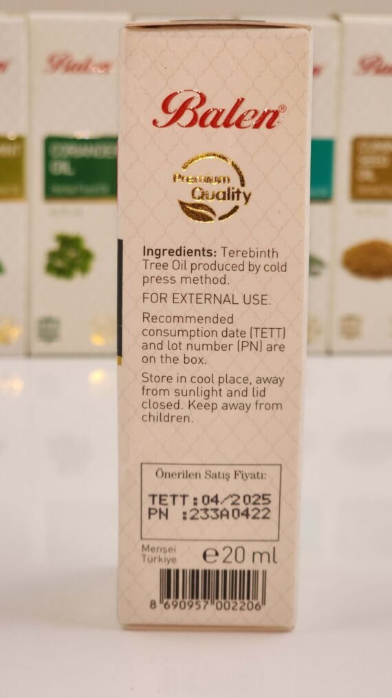 BALEN TEREBINTH TREE OIL Refreshing Aroma fresh woody scent Pure Cold Press Spiritual and Ritual - Image 2