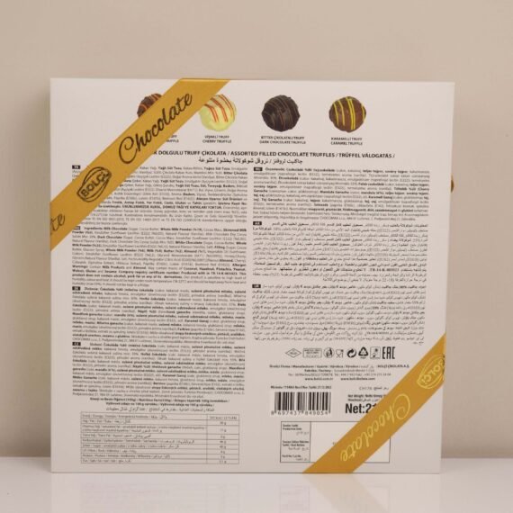 BOLCI TRULLELLO PREMIUM TRUFFLEE ASSORTED FILLED CHOCOLATE TRUFFLES - Image 2