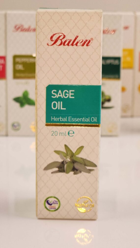 BALEN SAGE OIL Aromatherapy cleanse pores reduce acne The antibacterial