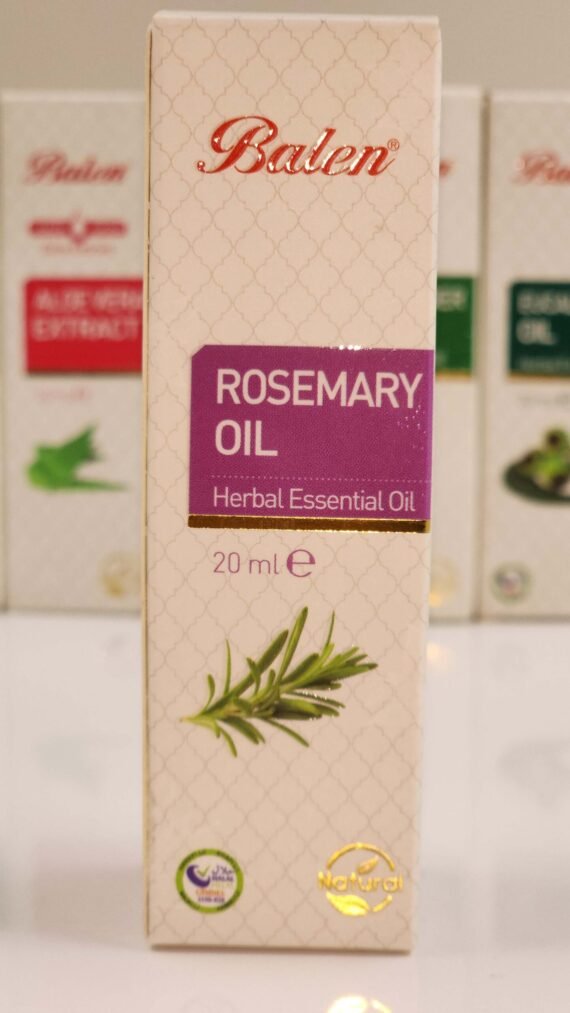 BALEN ROSEMARY OIL Muscle Relaxation Pain Relief  Stress Reduction Aromatherapy Mood Enhancement Energizing