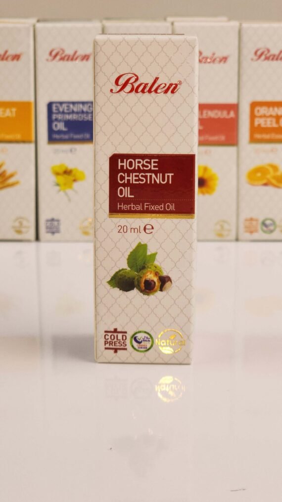 BALEN HORSE CHESTNUT OIL Relief from Hemorrhoids Improved Circulation educed Swelling and Inflammation