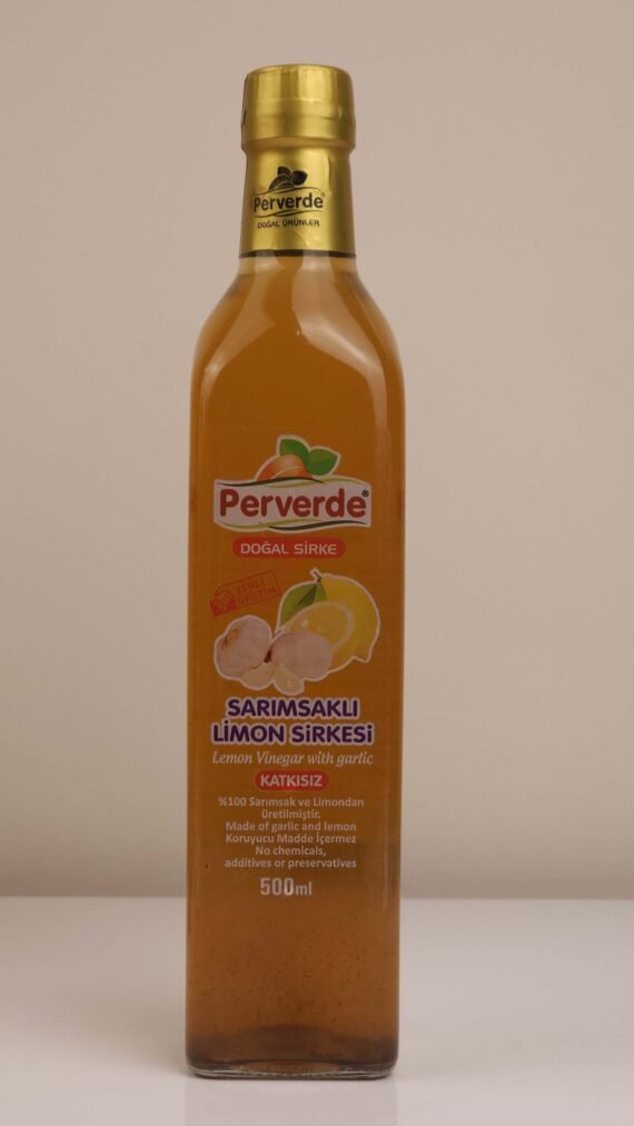 PERVERDE LEMON VINEGAR WITH GARLIC