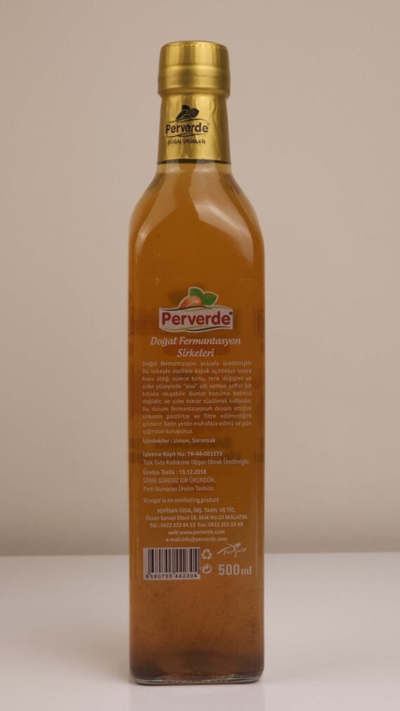 PERVERDE LEMON VINEGAR WITH GARLIC - Image 2