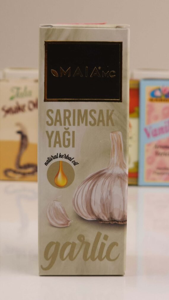 MAIAMC GARLIC OIL Cardiovascular Health Immune System Antioxidant Activity Anti-inflammatory Effects
