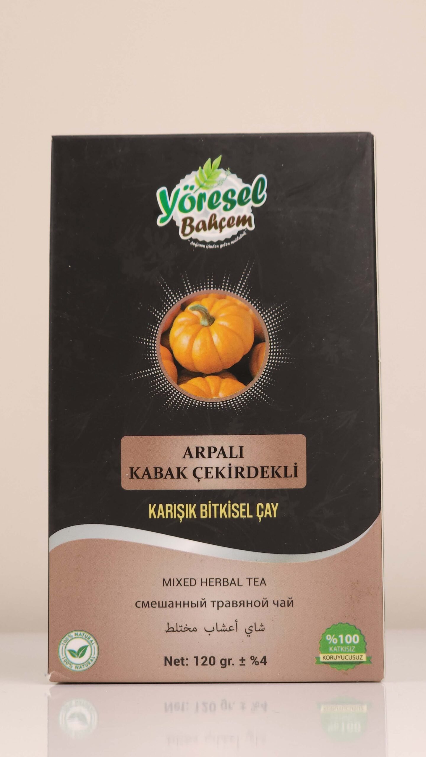 MY LOCAL GARDEN MIXED HERBAL TEA WITH BARLEY PUMPKIN SEEDS