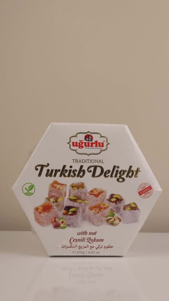 AUSPICIOUS TURKISH DELIGHT WITH NUTS