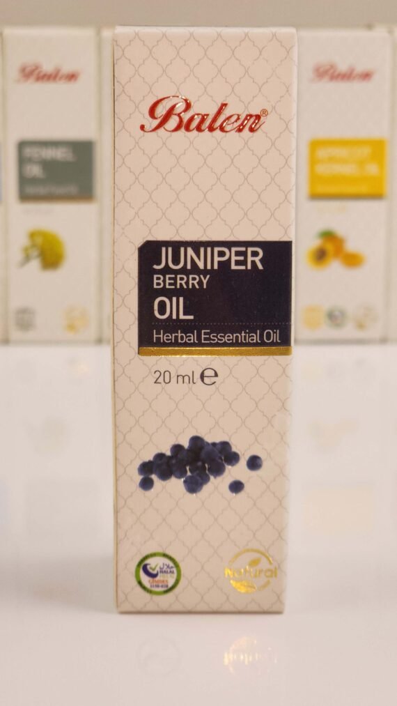 BALEN JUNIPER BERRY OIL soothes tired muscles easing tension promoting relaxation helps alleviate stress